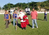 Rio Bonito recebe Papai Noel