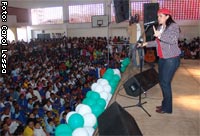 Show de Bia Bedran encerra semana do Meio Ambiente