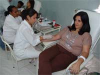 Campanha de doação de sangue