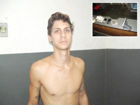 Preso com meio quilo de maconha em Rio Bonito